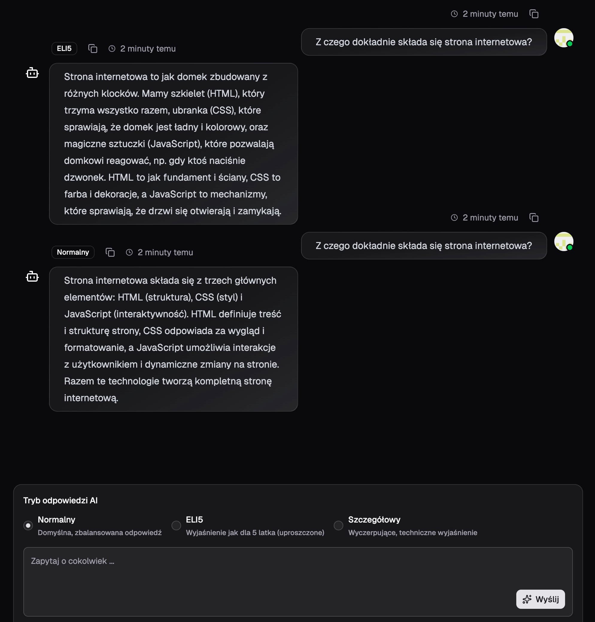Błyskawicznie uzyskaj jasne odpowiedzi